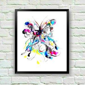 8" x 10" Dragonfly II Art Print Signed by Artist
